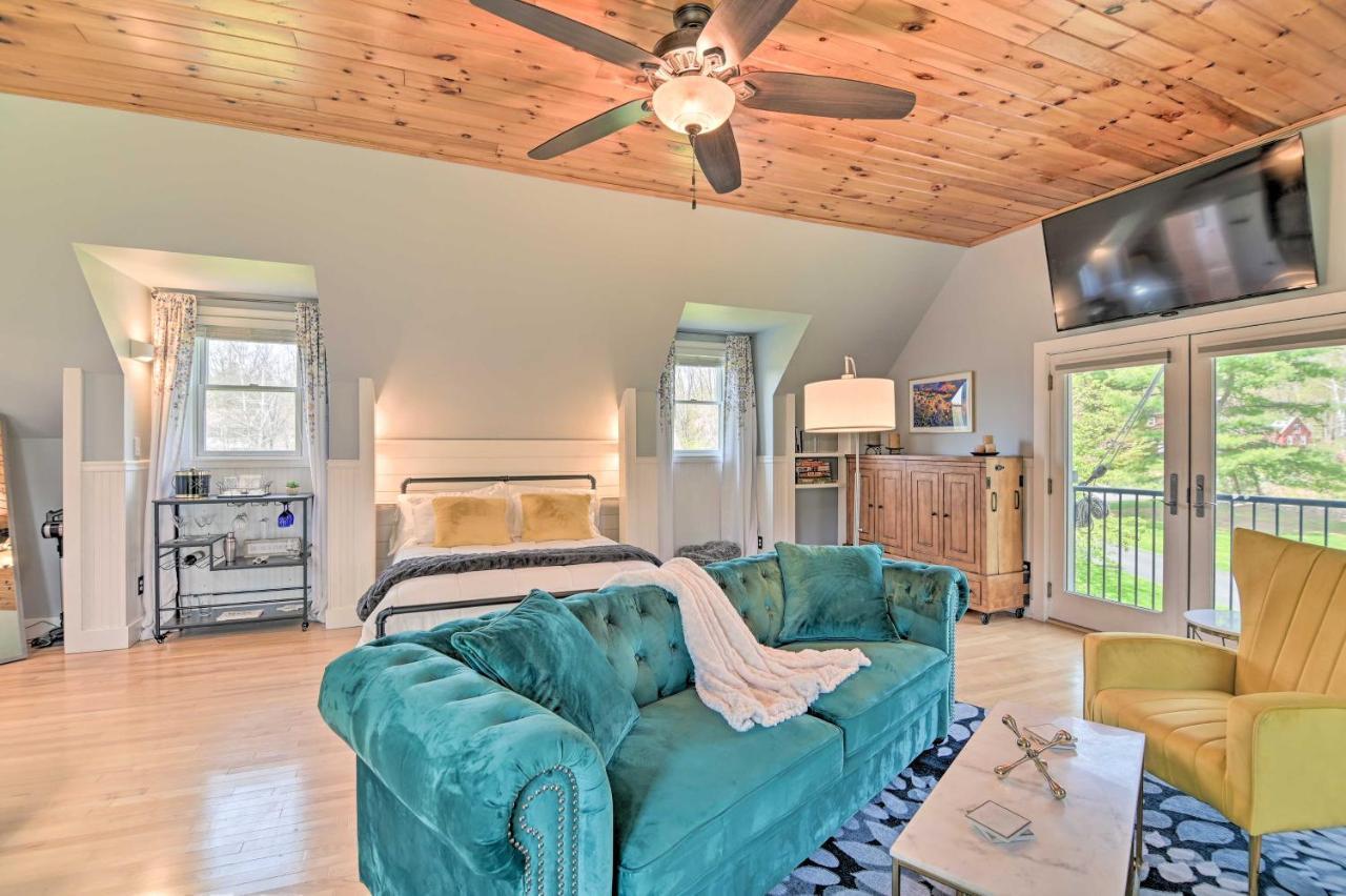 Stylish Studio With Fireplace About 3 Mi From Dtwn! Saratoga Springs Extérieur photo